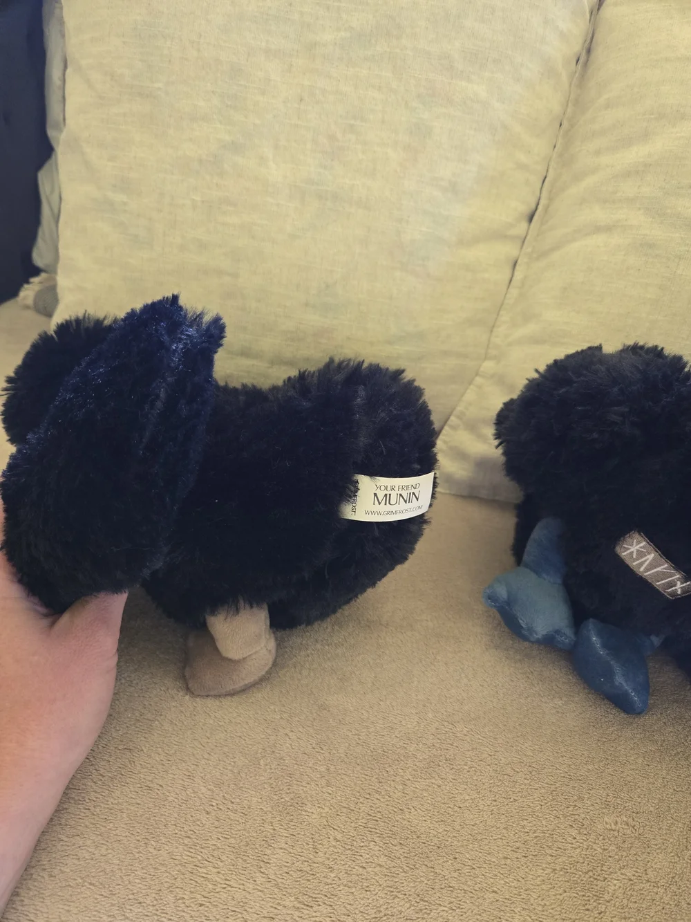 Game Of Thrones - Grimfrost Plushies Set - 2 Crows, Wolf, Horse, Squirrel. NWT!